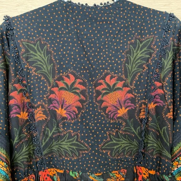 FARM RIO Mixed Patchwork Mini Dress (NWT) - Picture 10 of 14